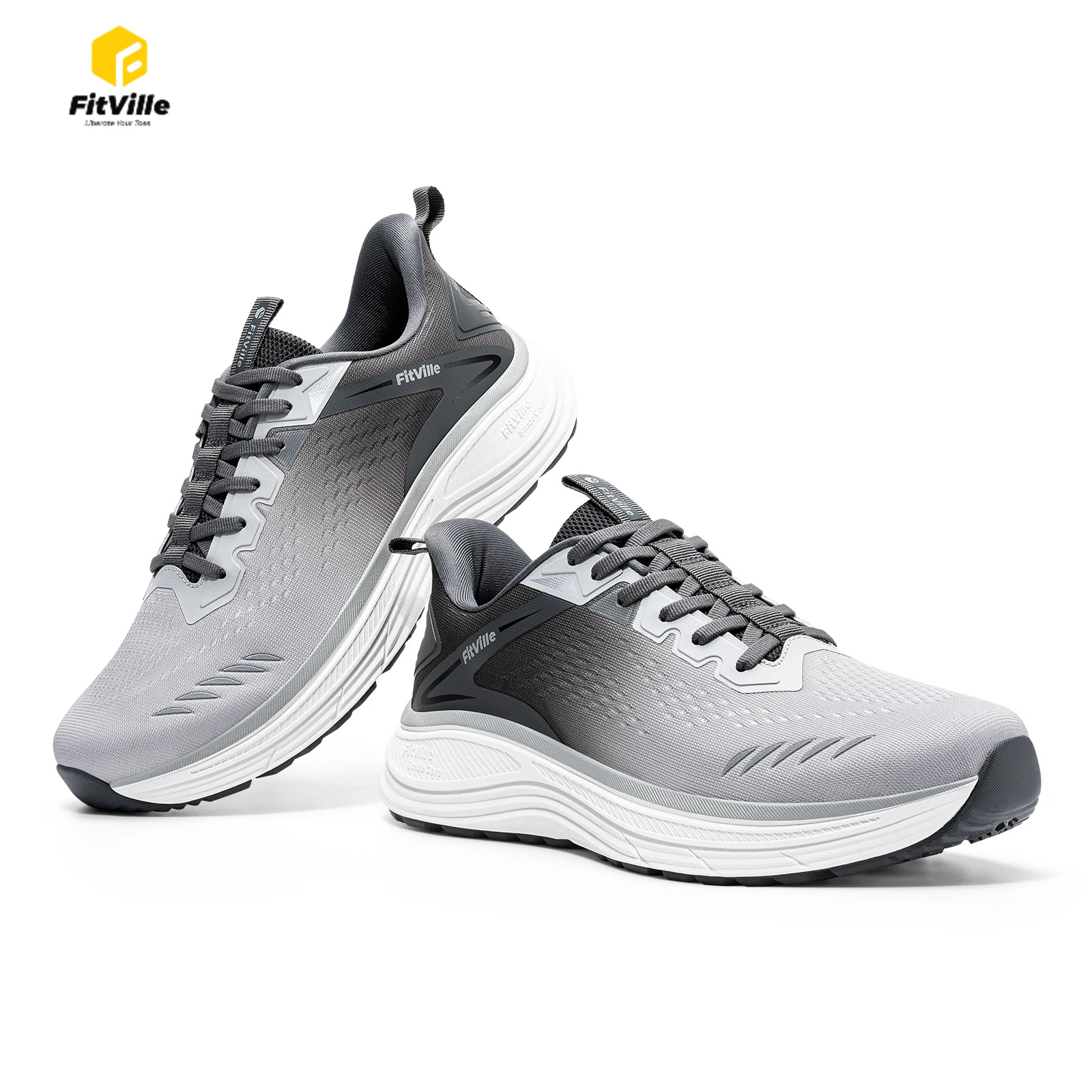 Crossfit Training - Sepatu Sneakers Pria FitVille Extra Wide