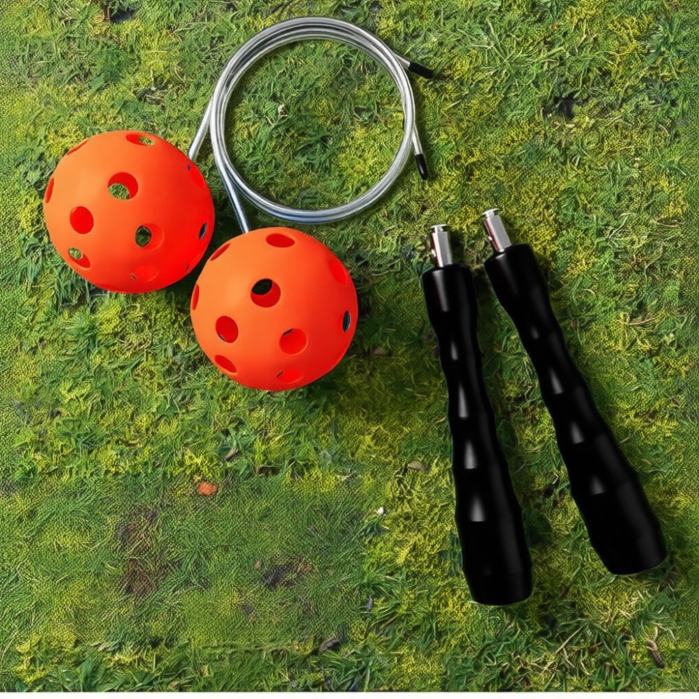 Tali Skipping Baja dengan Bant - Crossfit No Equipment ulasan dan harga