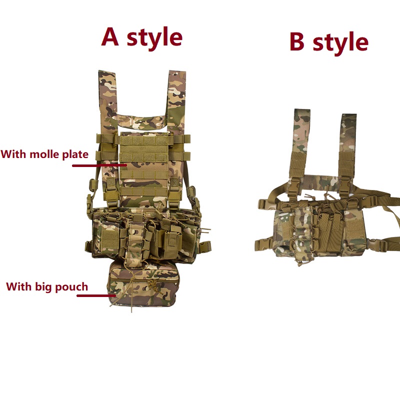 D3CR Chest Rig Vest Multicam H - Crossfit Gear For Men ulasan dan harga